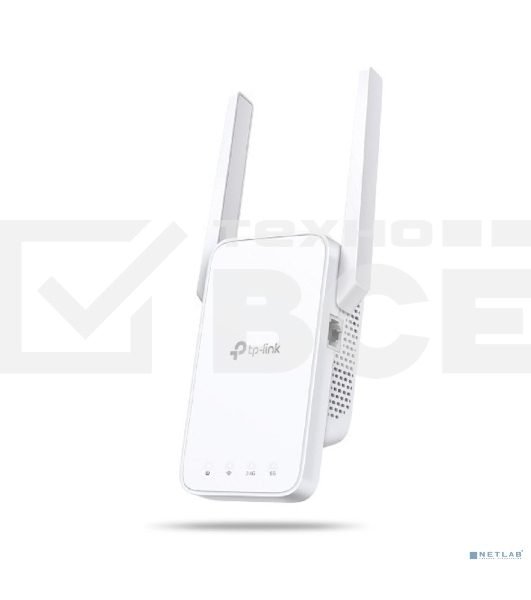 Усилитель TP-Link Wi-Fi сигнала AC1200 OneMesh Wi-Fi Range Extender/Signal Amplifier, dual-band Wi-Fi, two external antennas, 1 10/100Mbps port, 1 WPS button, supports RE/AP mode, Smart signal indicator, easy setup/management via Tether APP/Web UI.