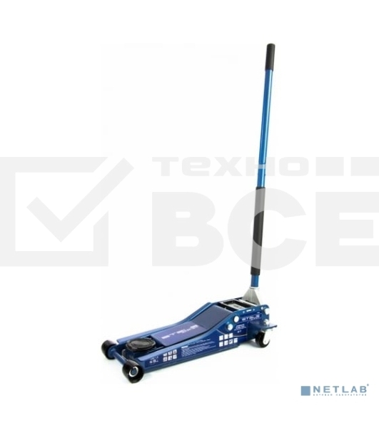 Домкрат гидравлический подкатной STELS 51136, быстрый подъем 3т low profile quick lift 75-515мм про