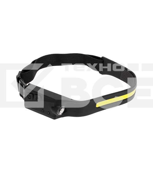 Фонарь налобный Rexant с датчиком движения и аккумулятором