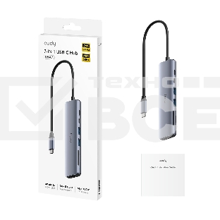 Адаптер 7-IN-1 USB C Hub with 4K HDMI
