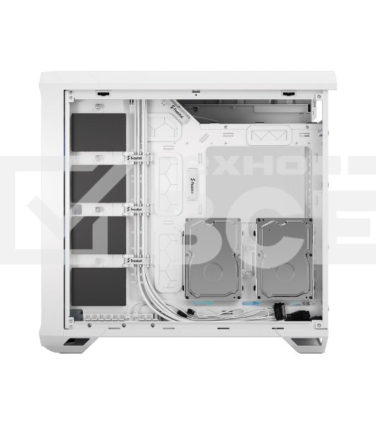 Корпус ПК без блока питания Fractal Design Torrent RGB TG Clear Tint, Full-Tower, 2x180mm + 3x140mm RGB, 2xUSB-A 3.2 + 1xUSB 3.2 Type-C E-ATX, SSI-CEB, SSI-EEB, ATX, mATX, mITX White