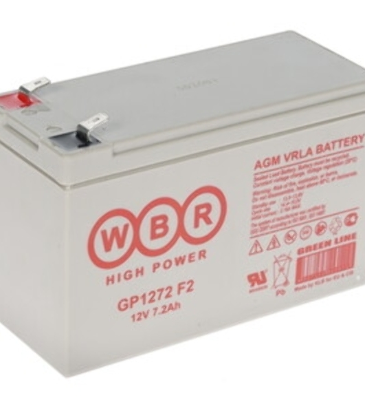 Батарея WBR GP 1272 12V 7.2Ah