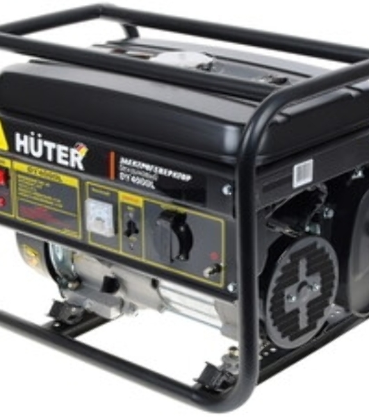 Электрогенератор бензиновый Huter DY4000LX, 3.3 кВт, 68 дБ, 42.2 кг