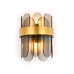 Светильник Ambrella light TR5348/2 GD/SM золото/дымчатый G9/2 max 40W 270*200*140, фото4