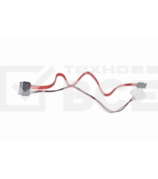 Кабель Gembird/Cablexpert Кабель Combo miniSATA , molex+SATA/miniSATA, 6pin+7pin, (длина инт-50см, пит-30см) (CC-SATA-C3)