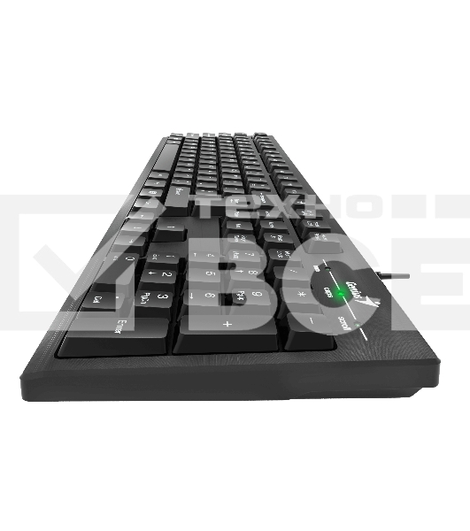 Клавиатура проводная Genius Smart KB-101, USB, черный