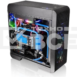 Корпус Thermaltake Core V71 TG (407788) CA-1B6-00F1WN-04 /Black/Win/SECC/Tempered Glass