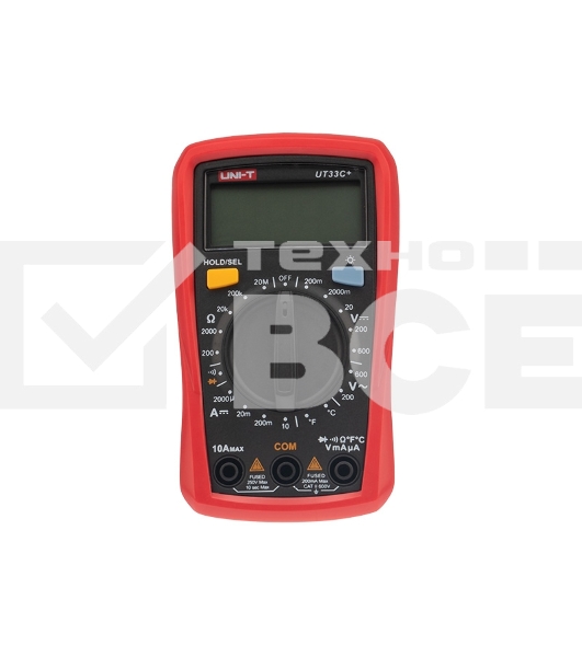 Портативный мультиметр UNI-T UT33C+