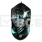 Мышь проводная Oklick 399M STIGMA черный, 1200 dpi, USB, кнопки - 3, фото5