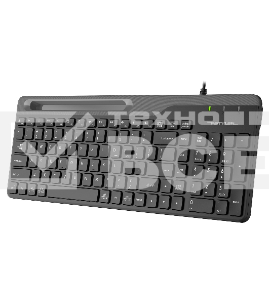 Клавиатура A4Tech Fstyler FK25 проводная, USB, черный/серый