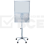 Флипчарт Silwerhof 70x100см на роликах белый, фото 1