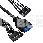 Корпус Minitower ExeGate BAA-113U-AAA350 (mATX, БП AAA350 с вент. 8см, 2*USB+1*USB3.0, аудио, черный), фото3