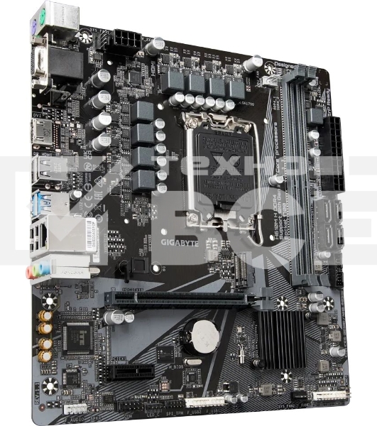 Материнская плата Gigabyte H610M H DDR4 Soc-1700 Intel H610 2xDDR4 mATX AC`97 8ch(7.1) GbLAN+VGA+HDMI