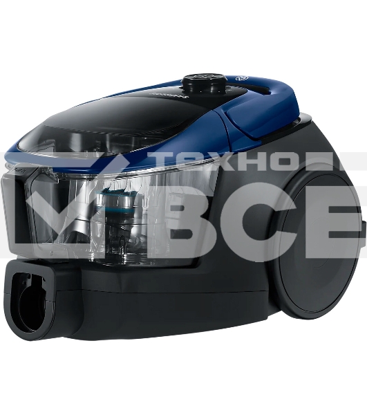 Пылесос Samsung SC18M3120VB синий, 380/1800 Вт, уборка сухая, пылесборник контейнер 2 л