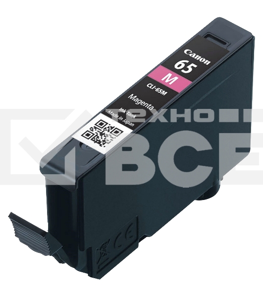 Картридж струйный Canon CLI-65 M пурпурный 12,6 мл