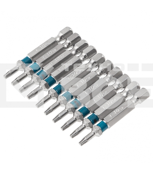 Набор бит TORX 10х50, сталь S2, 10 шт. Gross