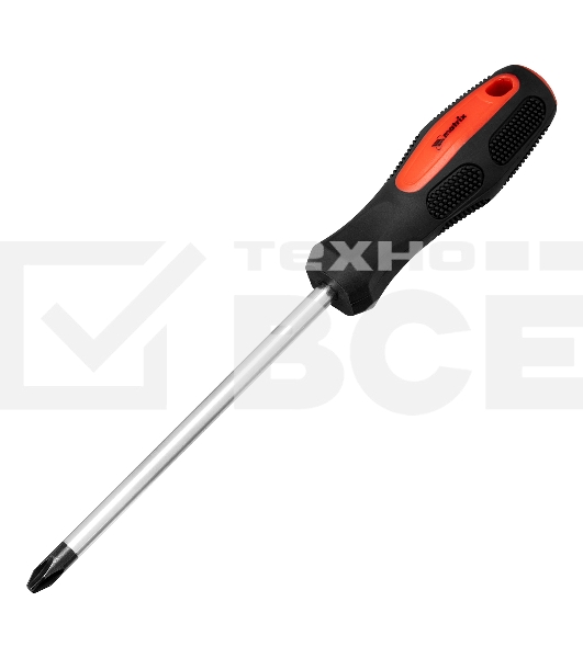 Отвертка Anti-Slip, PH3 х 150 мм, CrV, двухкомп. рукоятка Matrix