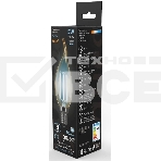 Лампа светодиодная Filament Свеча на ветру E14 5Вт 4100К Golden GAUSS 104801805, фото4