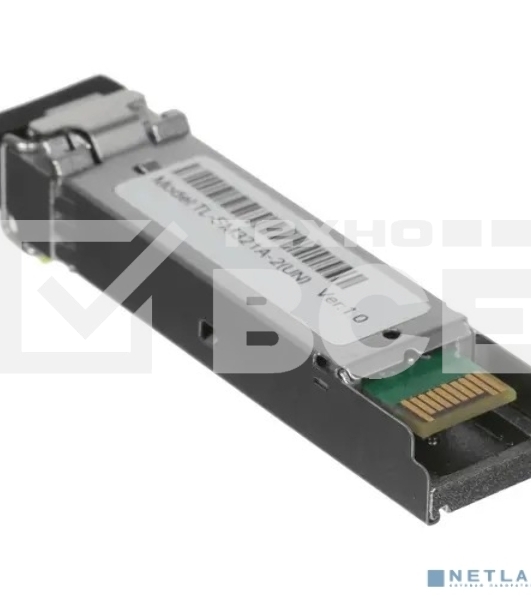Модуль SFP TP-Link 1000Base-BX WDM Bi-Directional SFP module, TX: 1550 nm and RX: 1310 nm, 1 LC Simplex port, up to 2 km transmission distance in 9/125 μm SMF (Single-Mode Fiber), Supports Digital Diagnostic Monitoring (DDM).