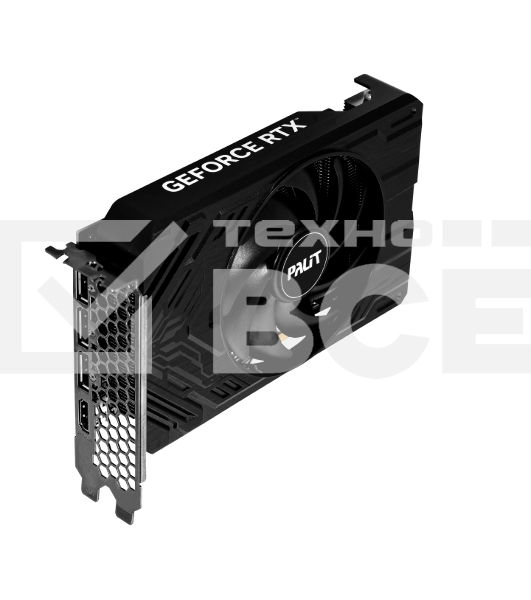 Видеокарта Palit RTX4060TI STORMX NVIDIA GeForce RTX 4060TI 8192Mb PCI-E 4.0 128 GDDR6 2535/9000 HDMIx1 DPx3 HDCP Ret