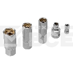 Набор инструментов Denzel 1/2', 1/4', CrV, S2, пластиковый кейс, 122 предмета, фото61