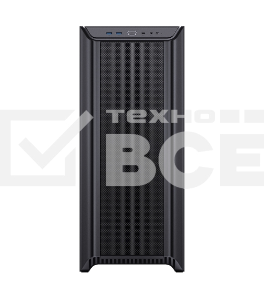 Компьютерный корпус  E-ATX/ JONSBO D500 BK, E-ATX case, 2xU3.0+1xType-C, Combo Audio, 2.0mm aluminium +metal