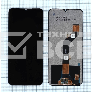 Дисплей для Infinix Hot 12 Pro в сборе с тачскрином черный