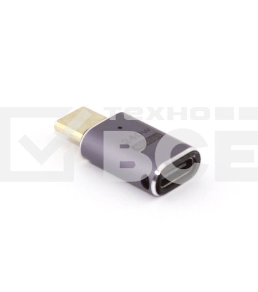 Переходник USB 4 Type C  прямой папа-мама