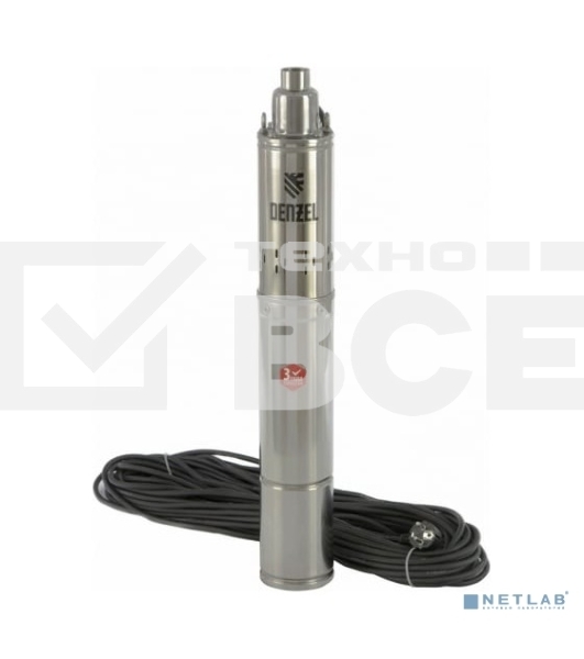 Скважинный насос Denzel DWS-4-150 (97254)  винтовой, диаметр 4