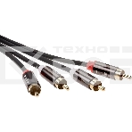 Кабель соединит 2xRCA (M) - 2xRCA (M),1.5m, TelecomPRO <TAV7158M-1.5M>, фото13