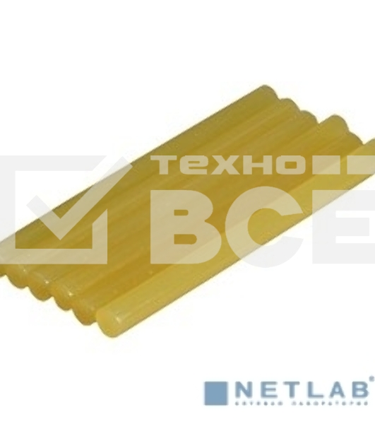 Стержни для клей-пистолетов STAYER 2-06821-Y-S4011х200мм 40шт. желтый по бумаге и дереву