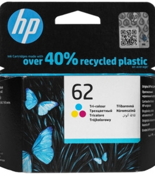 Картридж струйный HP 62 C2P06AE многоцветный (165стр.) для HP OJ 200