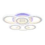 Потолочный светодиодный светильник FA8805 WH белый 174W 550*550*130 (ПДУ РАДИО 2.4), фото3