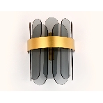 Светильник Ambrella light TR5348/2 GD/SM золото/дымчатый G9/2 max 40W 270*200*140, фото3
