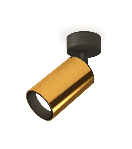 Светильник Ambrella Light XM6327020 PYG/SBK золото желтое полированное/черный песок MR16 GU5.3 (A2210, C6327, N6111)
