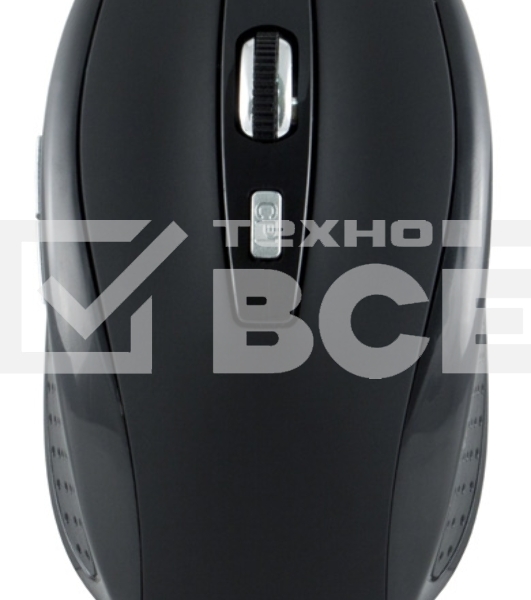 Мышь беспроводная Oklick 455MW черный, 1600 dpi, радиоканал, USB, кнопки - 6