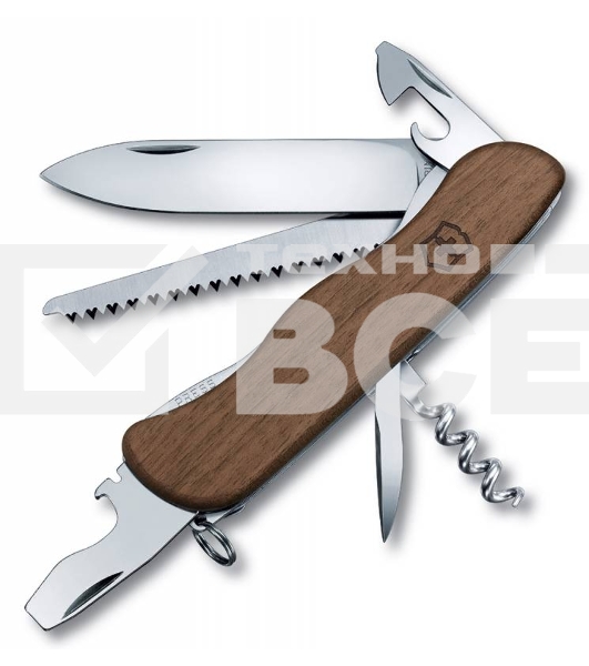 Нож перочинный Victorinox FORESTER WOOD (0.8361.63) 111мм 10функций дерево