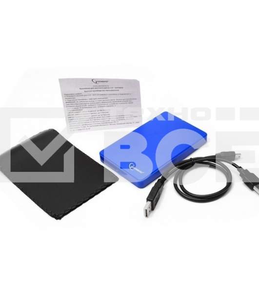 Контейнер для HDD Gembird EE2-U2S-40P-B Внешний корпус 2.5