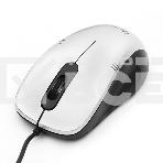 Мышь проводная Gembird MOP-100-S серебристый, 1000 dpi, USB, кнопки - 3, фото2