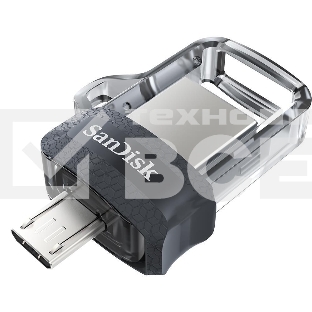 Флеш диск 32GB SanDisk Ultra Android Dual Drive OTG, m3.0/USB 3.0, Black