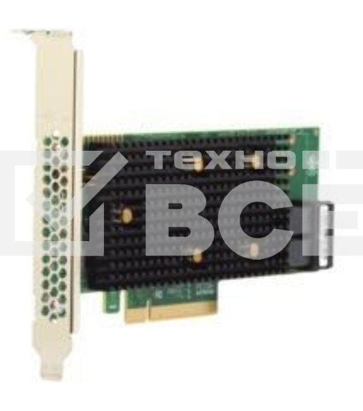 Контроллер MegaRAID 9440-8i SGL (05-50008-02), PCIe 3.1 x8 LP, SAS/SATA/NVMe, RAID 0,1,5,6,10,50,60, 8port(2 * int SFF8643), 3408 IOC