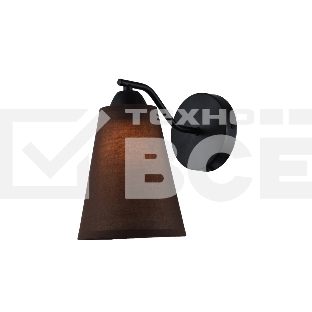 Бра Hiper E27х1х60Вт Черный/шоколадный H059-1