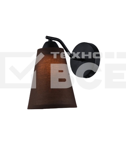 Бра Hiper E27х1х60Вт Черный/шоколадный H059-1