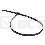 Хомут-стяжка кабельная нейлоновая Rexant 400 x4,8 мм, черная, упаковка 100 шт., фото 1