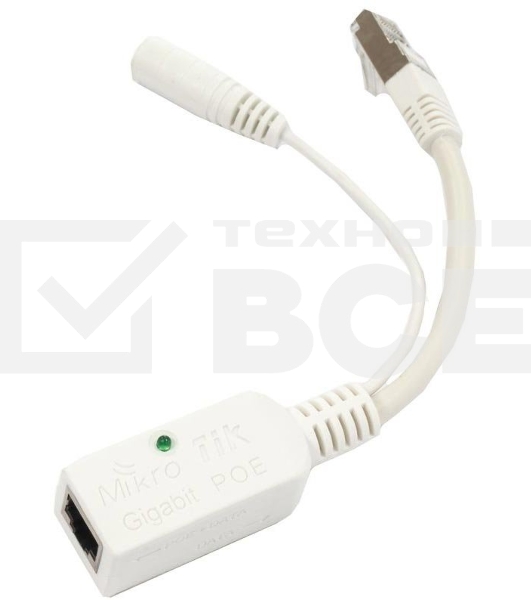 Сетевое оборудование MikroTik RBGPOE Gigabit PoE injector