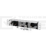 Блок роз Rem-10 без шнура с инд., 4 Sсhuko, вх IEC 60320 C14, 10A алюм. 10