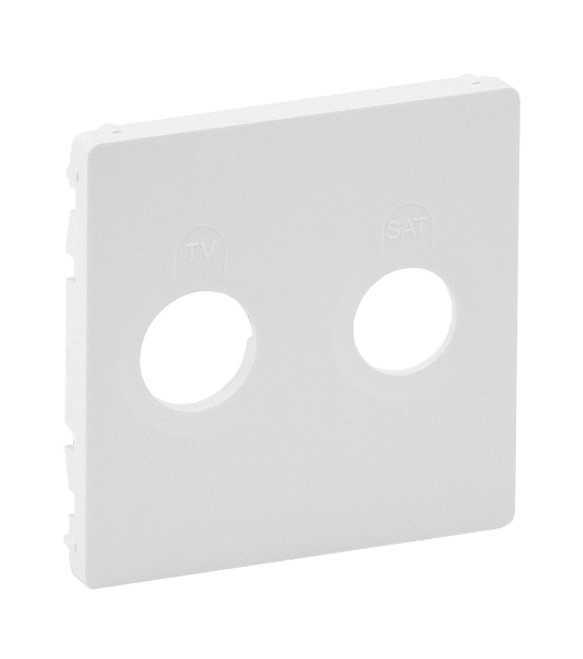  Лицевая панель для розеток TV-SAT. Белая  Valena LIFE.