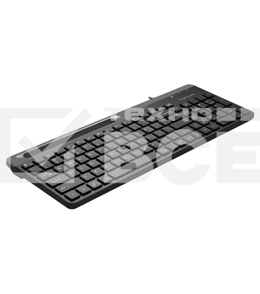 Клавиатура A4Tech Fstyler FK25 проводная, USB, черный/серый