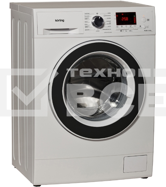 Стиральная машина Korting KWM 42D1460 белый, загрузка фронтальная 6 кг, 1400 об/мин., класс: А+++