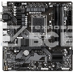 Материнская плата Gigabyte B760M DS3H DDR4, LGA 1700, Intel B760, 4xDDR4, 4xSATA, 2xM.2, 1xPCIe 4.0 x16, 2xPCIe x1, 1xHDMI, 1xDP, 1xVGA, 1x 2.5Gb LAN, 3xUSB-A 3.2 Gen 1, 1xUSB-C 3.2 Gen 2, 2xUSB-A 2.0, 3x3.5 мм, 7.1, mATX, фото 1